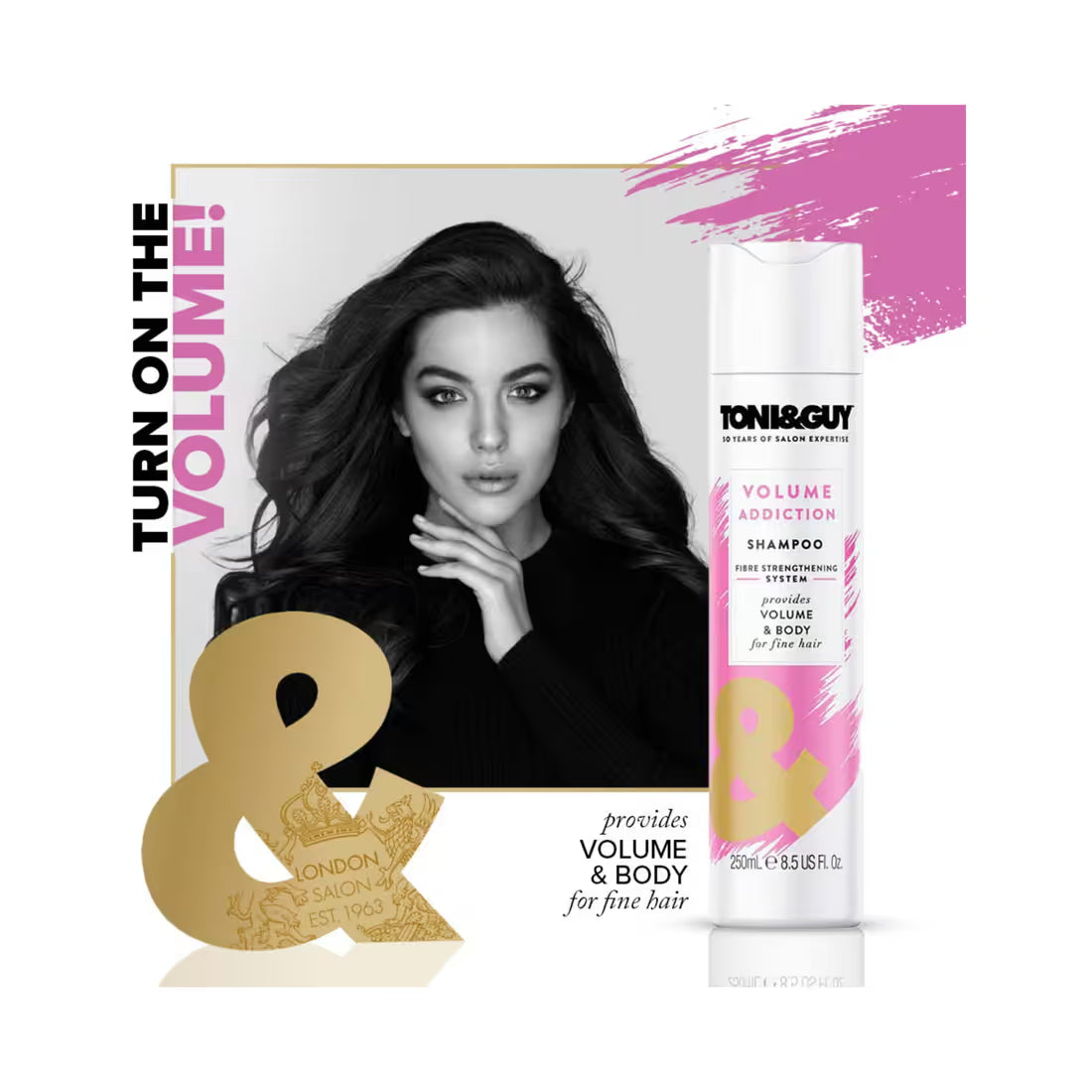 Toni&Guy Volume Addiction Shampoo – 250ml