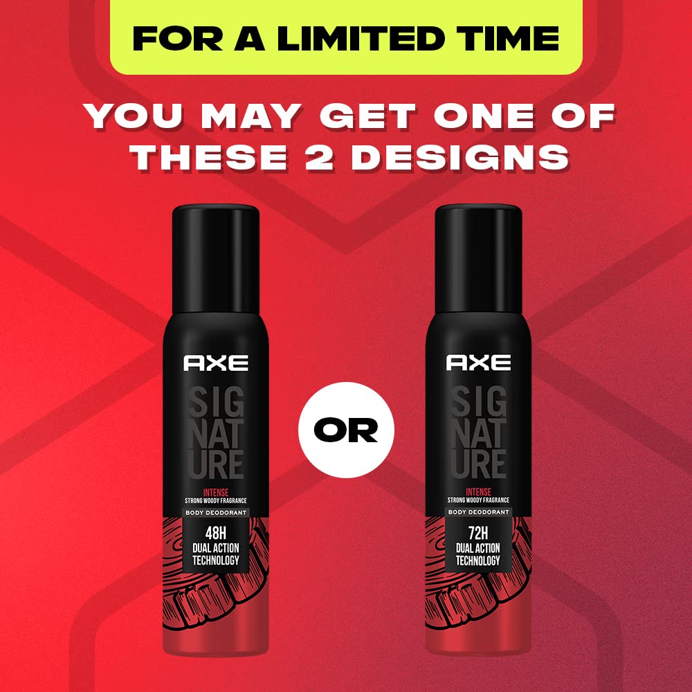 AXE Signature Intense Long Lasting No Gas Body Perfume Spray For Men
