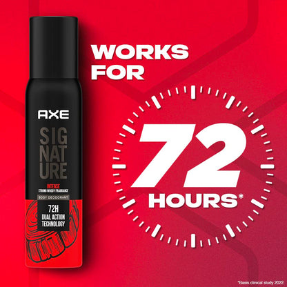 AXE - Signature Intense Long Lasting Nogas Body Perfume Spray for Men