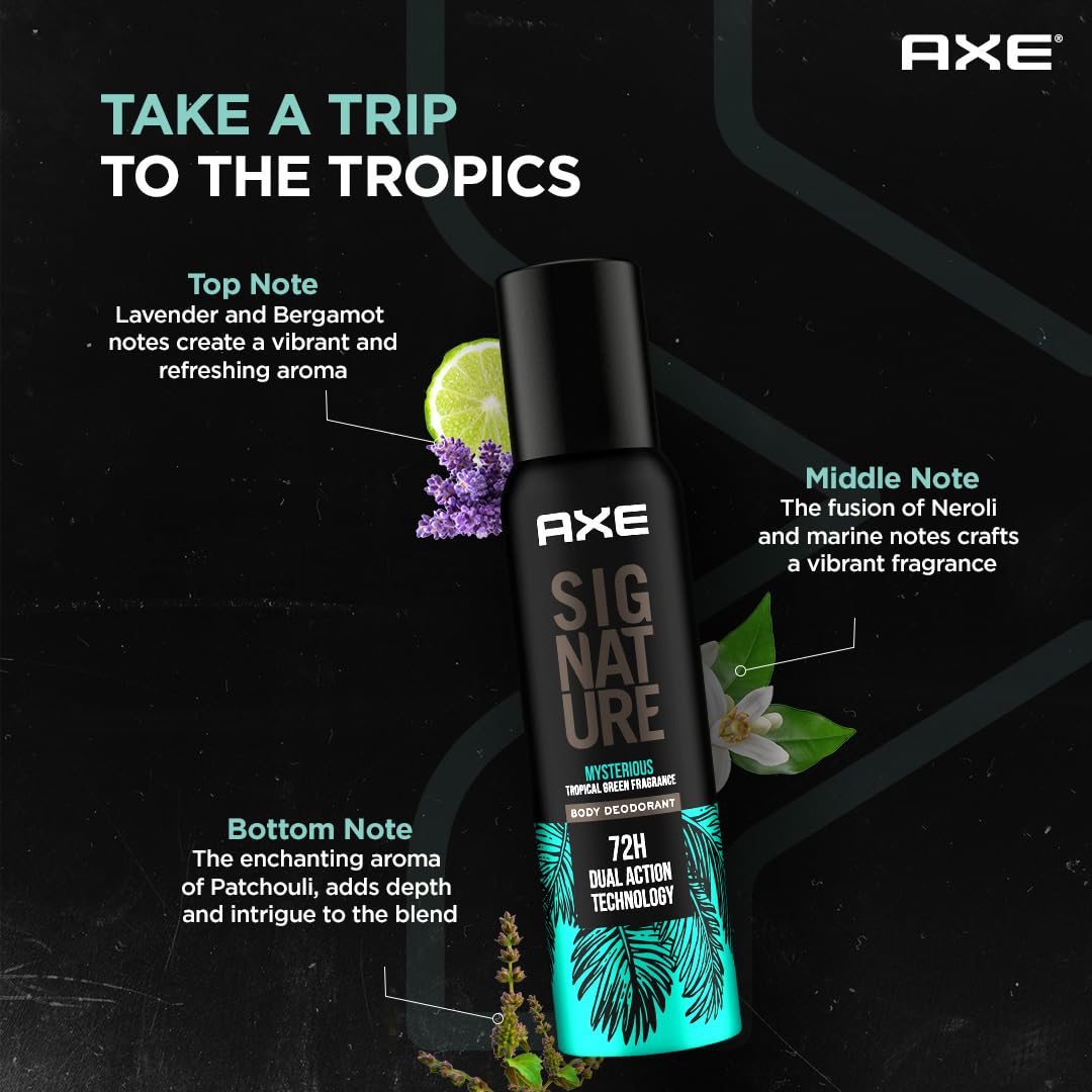 Axe Signature Mysterious No Gas Bodyspray For Men