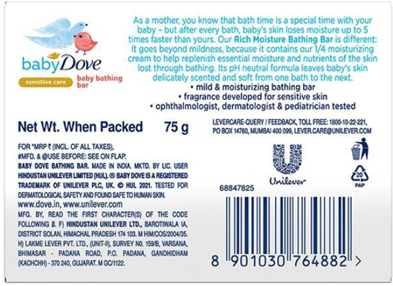 Baby Dove Rich Moisture Bar 75 g