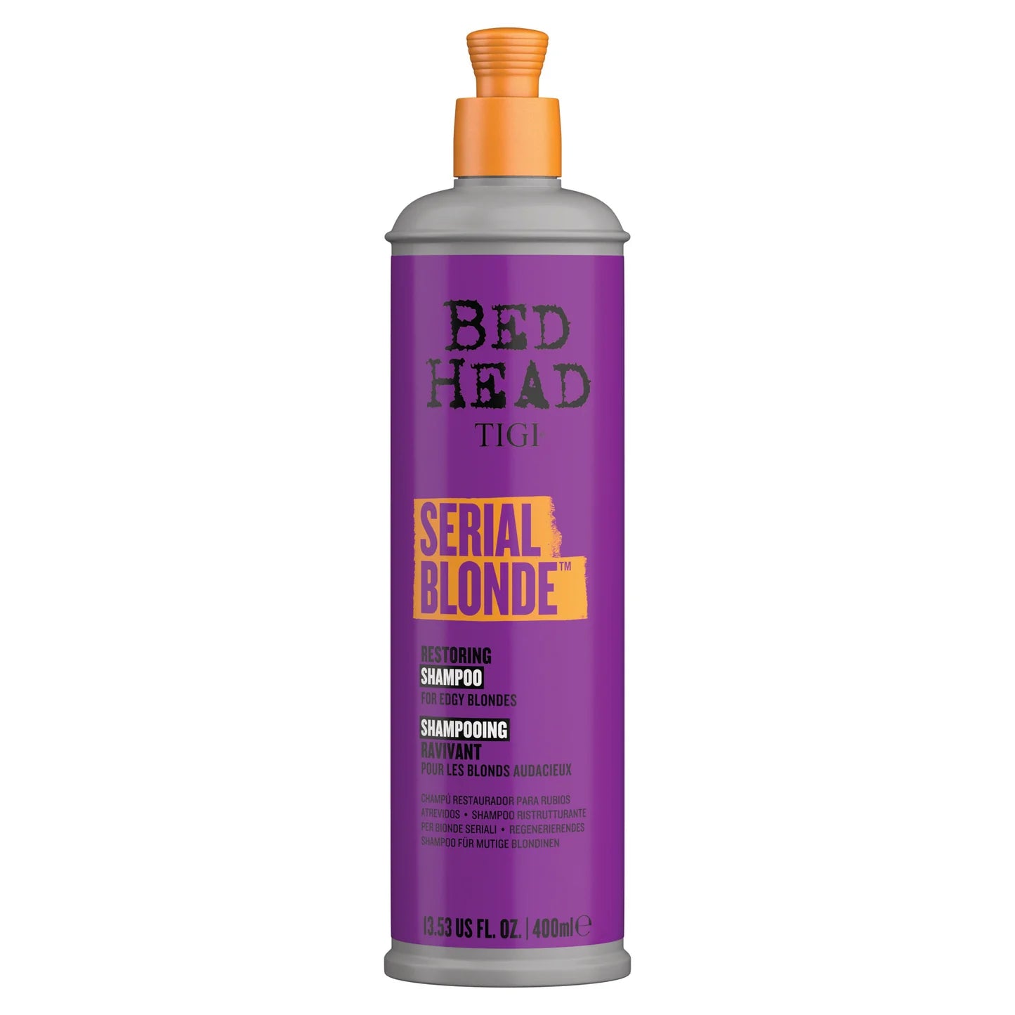 Bed Head Serial Blonde Restoring Shampoo for Blonde Hair – 600ml