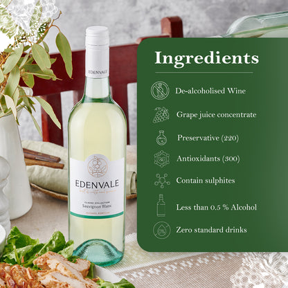 Edenvale Non Alcoholic Sauvignon Blanc Wine 750ml
