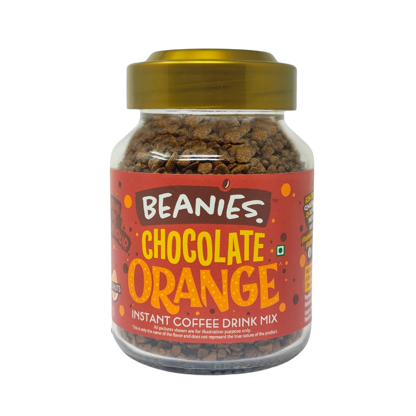 Beanies - Chocolate Orange Flavour Instant Coffee (50g)