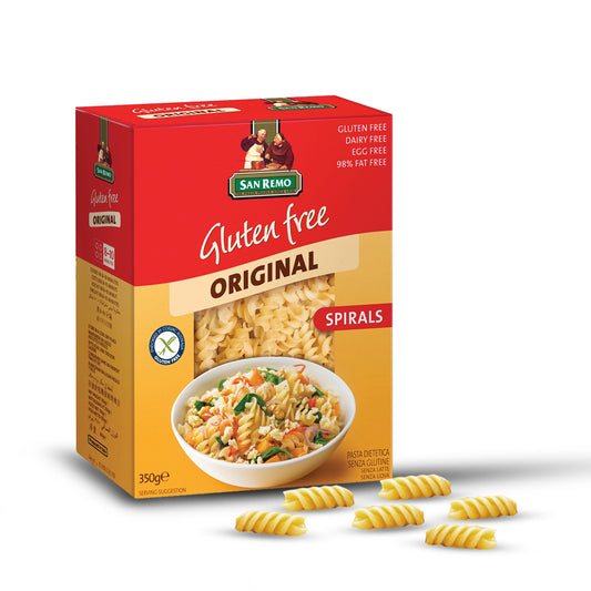 San Remo Gluten Free Spirals Pasta, 350g