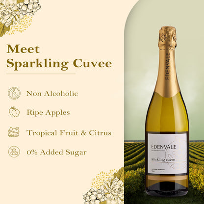 Edenvale - Non Alcoholic Sparkling Cuvee Wine (750ml)