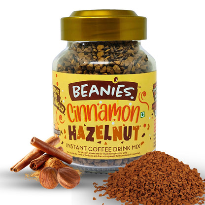 Beanies - Cinnamon Hazelnut Flavor Instant Coffee (50g)