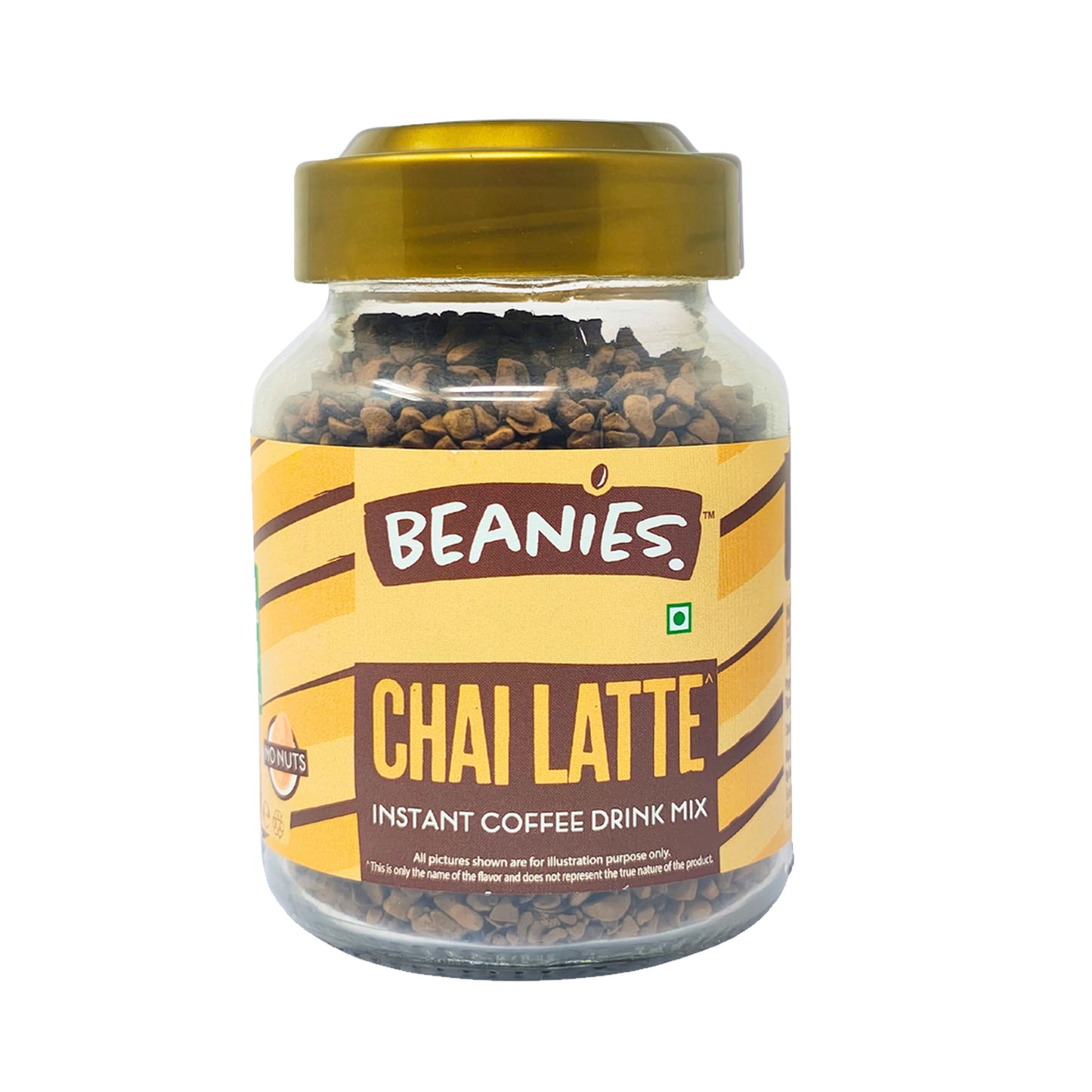 Beanies Barista Range - Chai Latte Instant Coffee, 50g