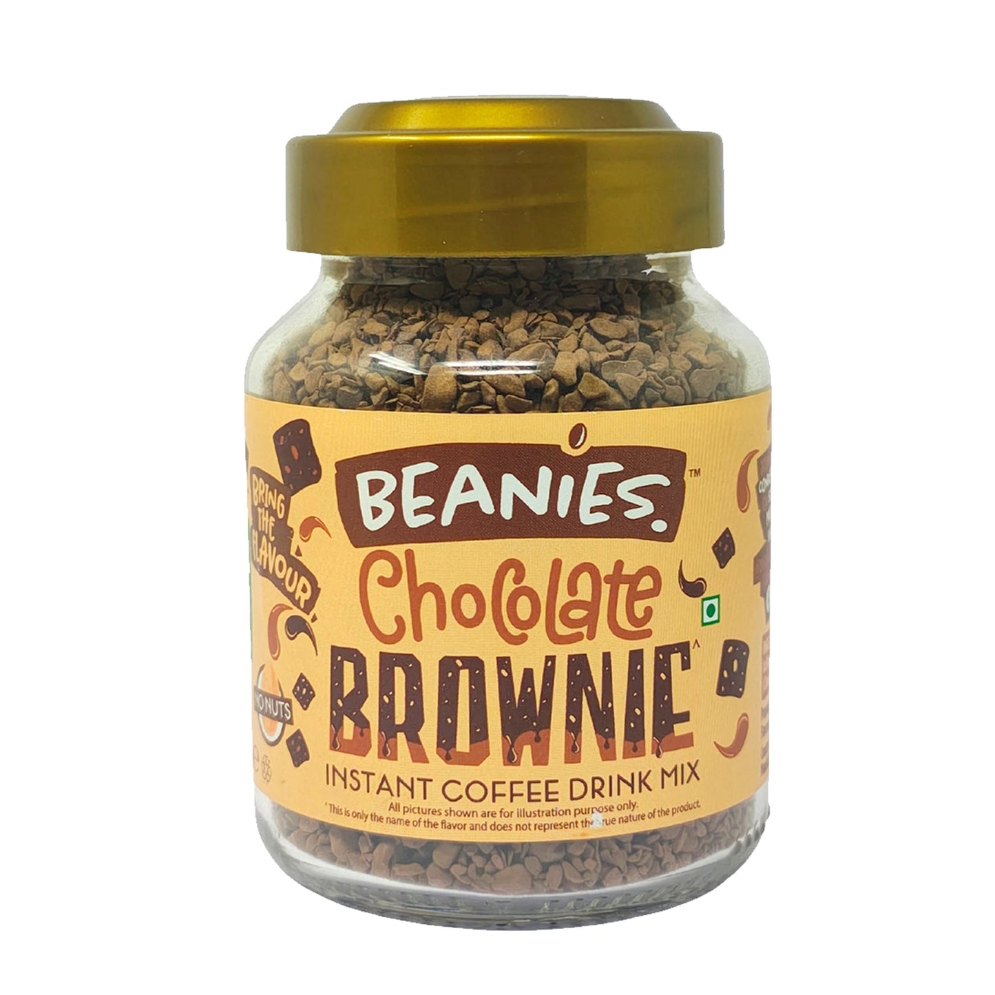 Beanies - Chocolate Brownie Flavour Instant Coffee (50g)