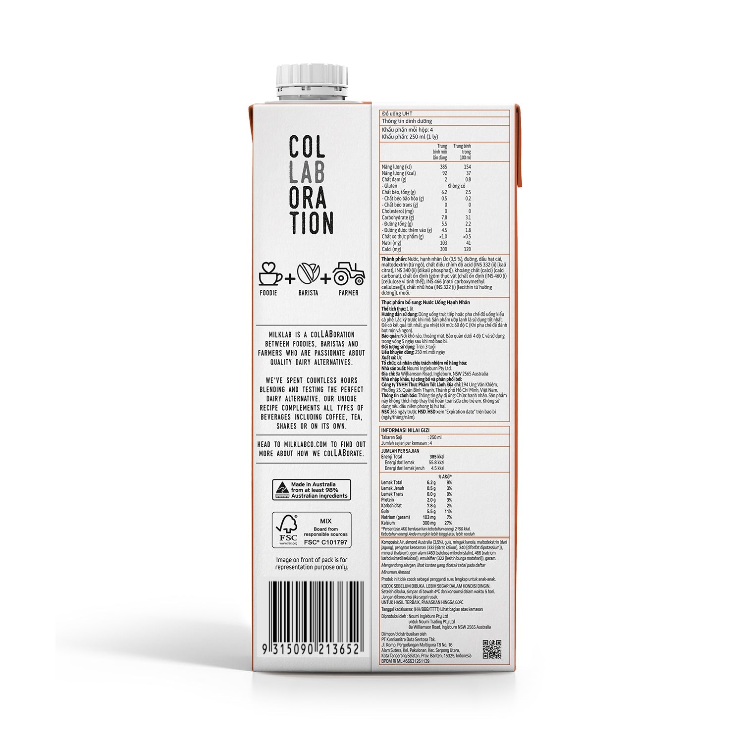 is almond milk healthy