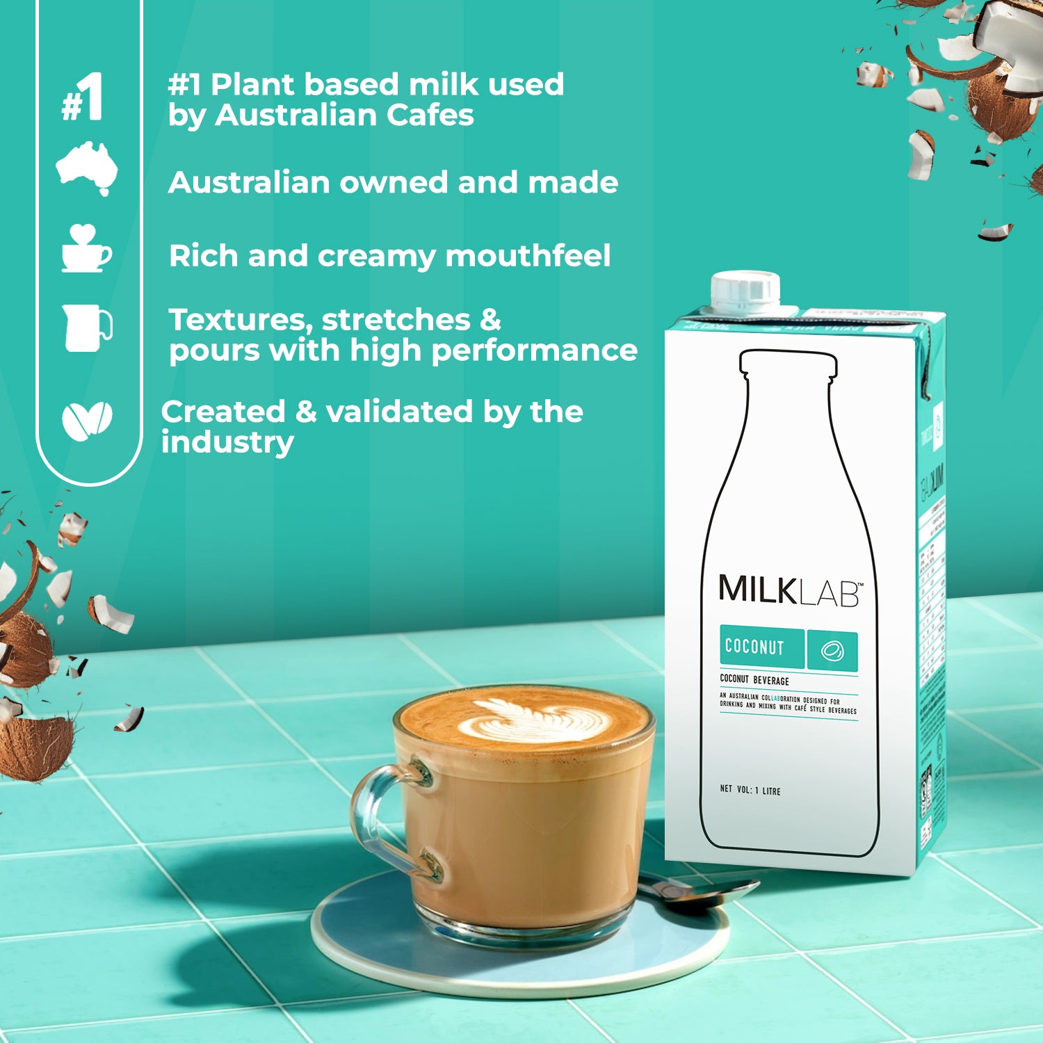 Milklab Coconut lactose free Milk