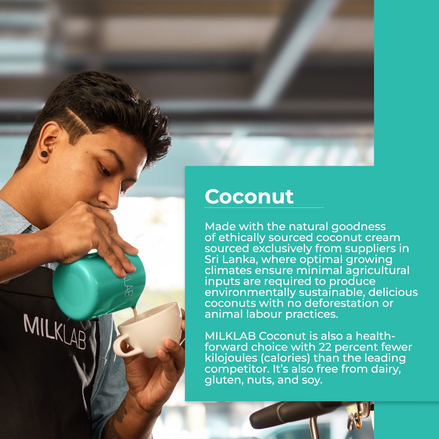 MILKLAB Coconut Milk | Lactose-Free & Barista-Ready