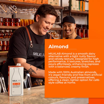 Lactose free almond Milk