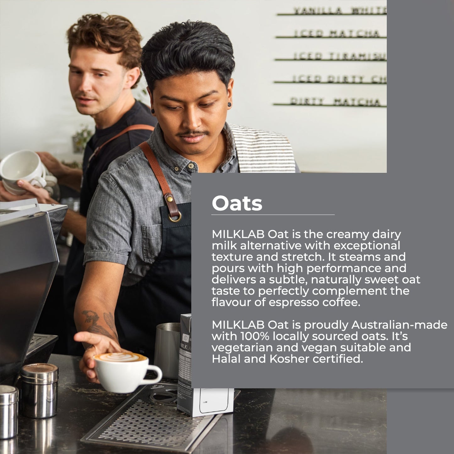 Milklab oat milk plant based milk