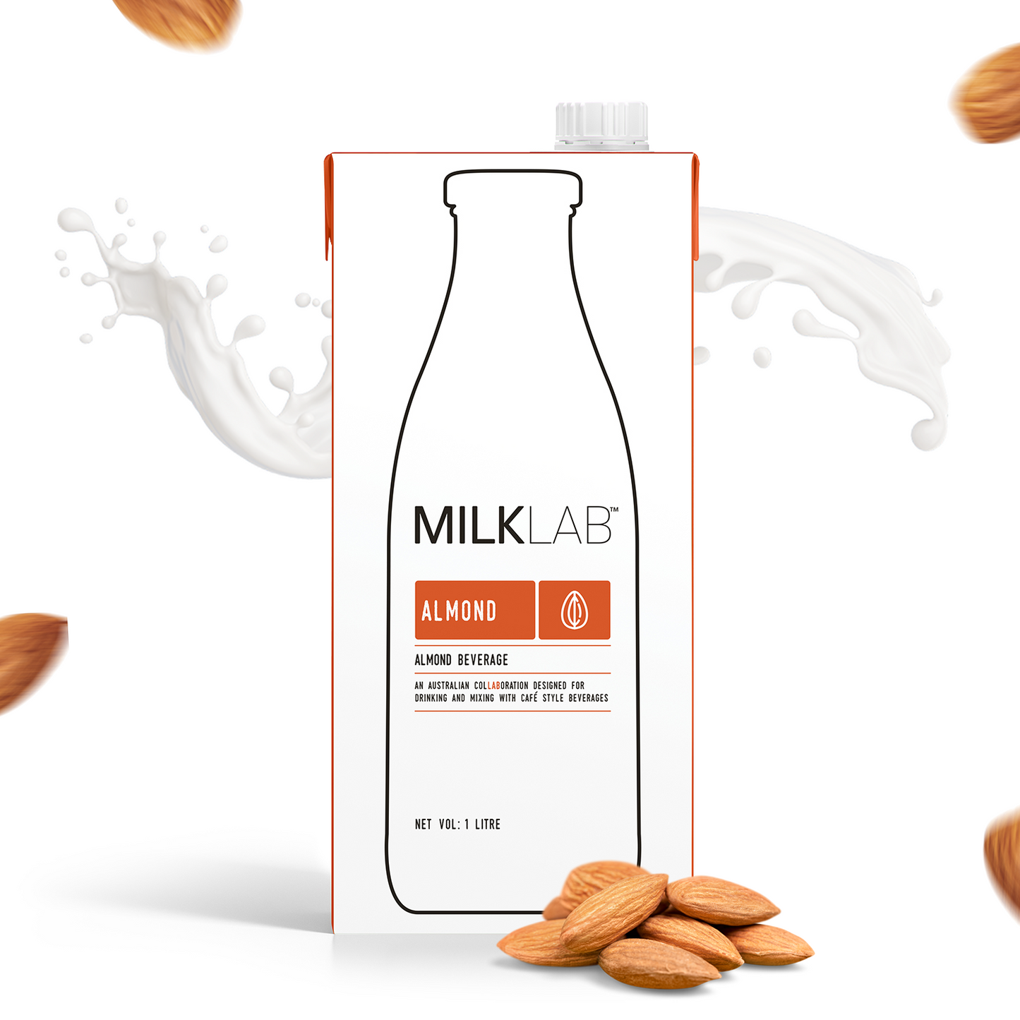 MILKLAB Almond Milk | Plant-Based & Barista-Ready
