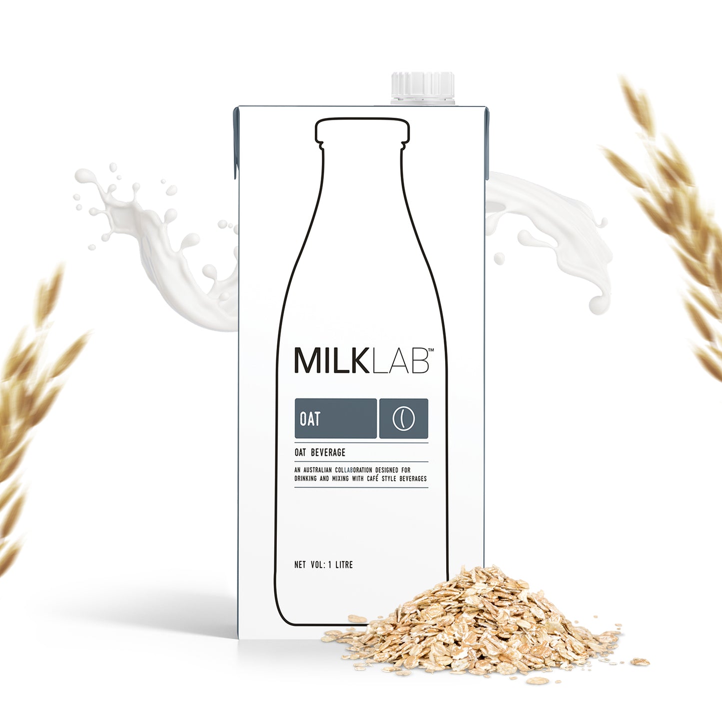 MILKLAB Oat Milk for Lattes | Plant Based | Vegan | Lactose Free