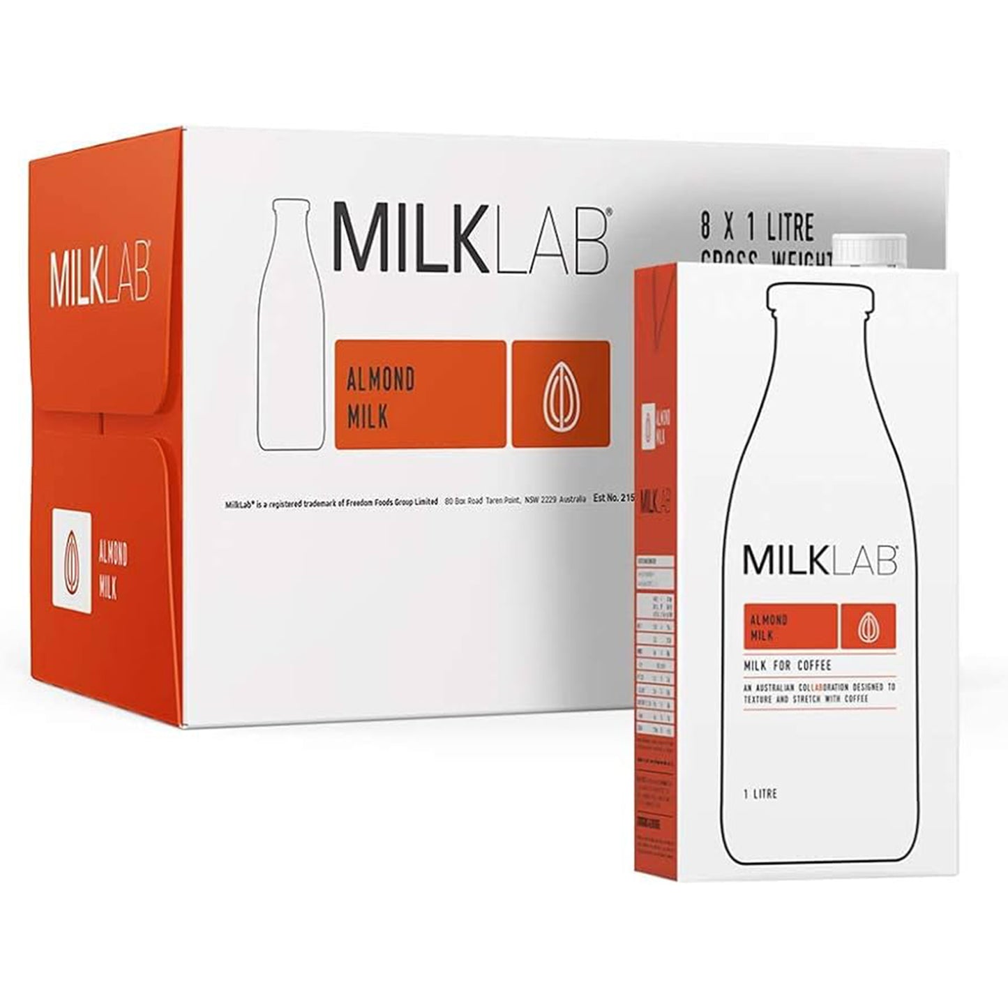 MILKLAB Almond Milk | Plant-Based & Barista-Ready