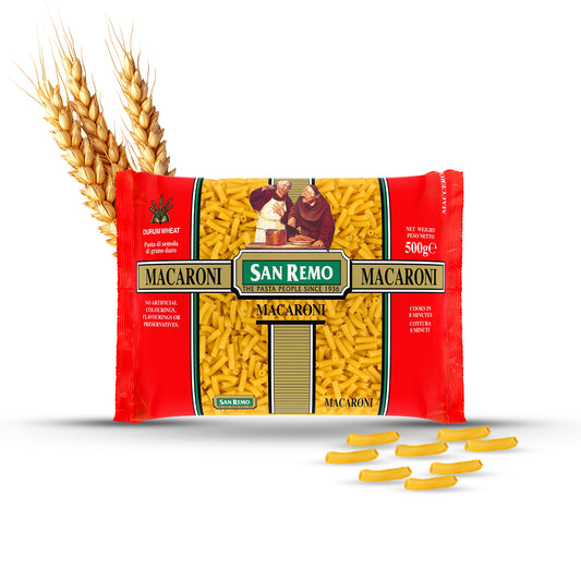 San Remo Macaroni Pasta, 500g
