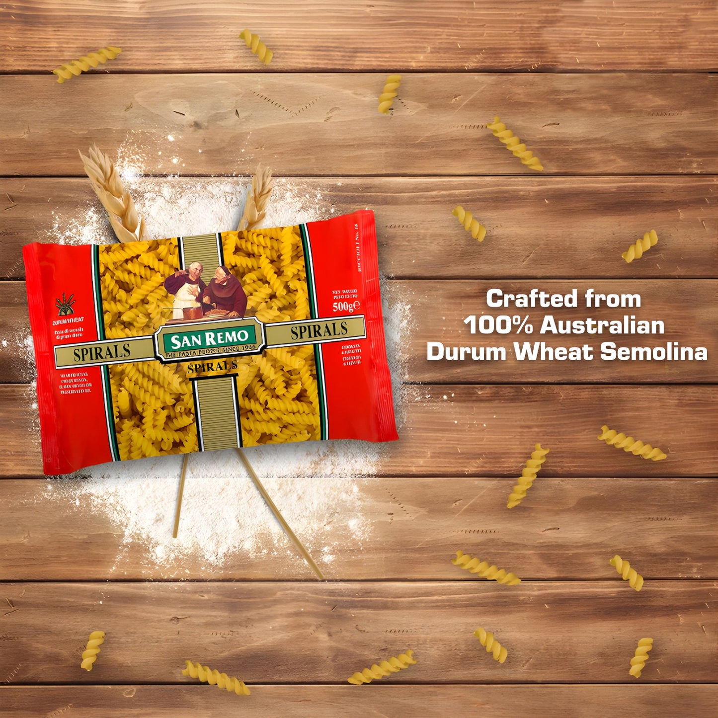 San remo Veg Spirals Pasta, 375g