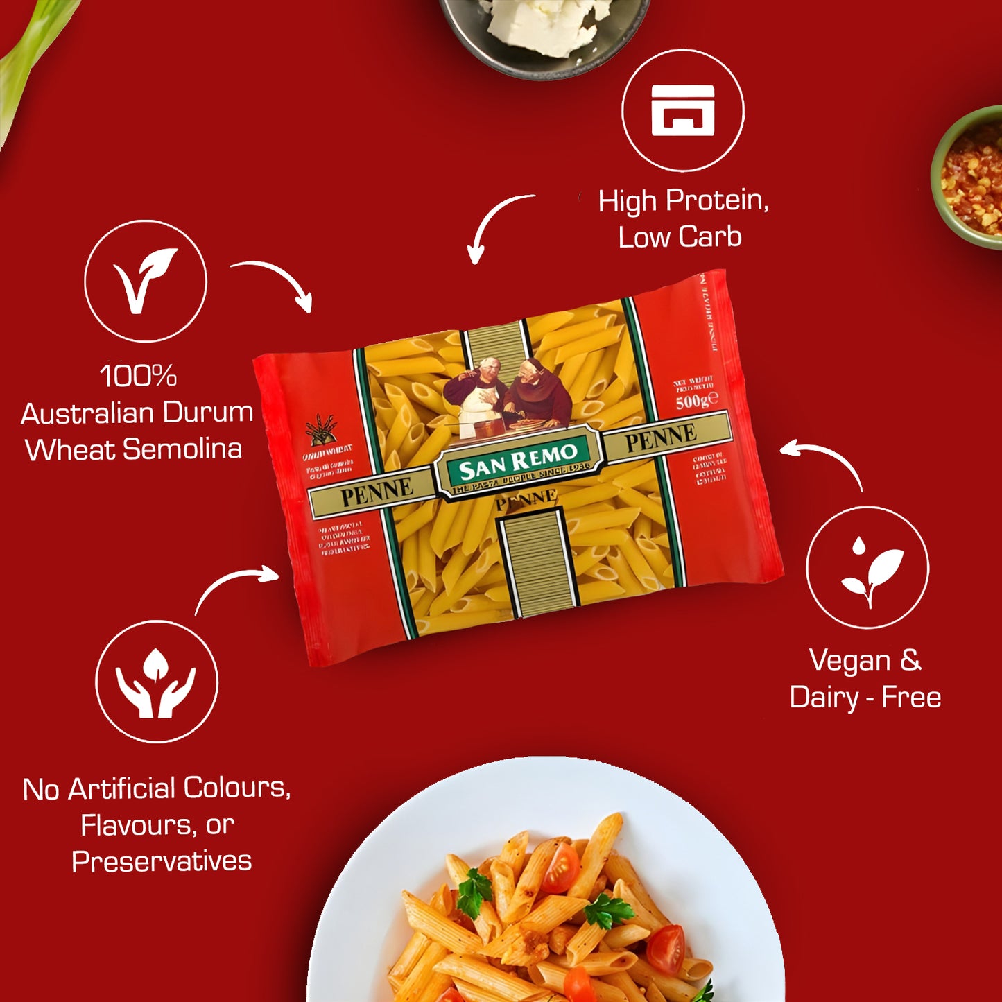 San Remo - Penne Pasta (500g)