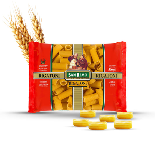 San Remo Rigatoni Pasta, 500g