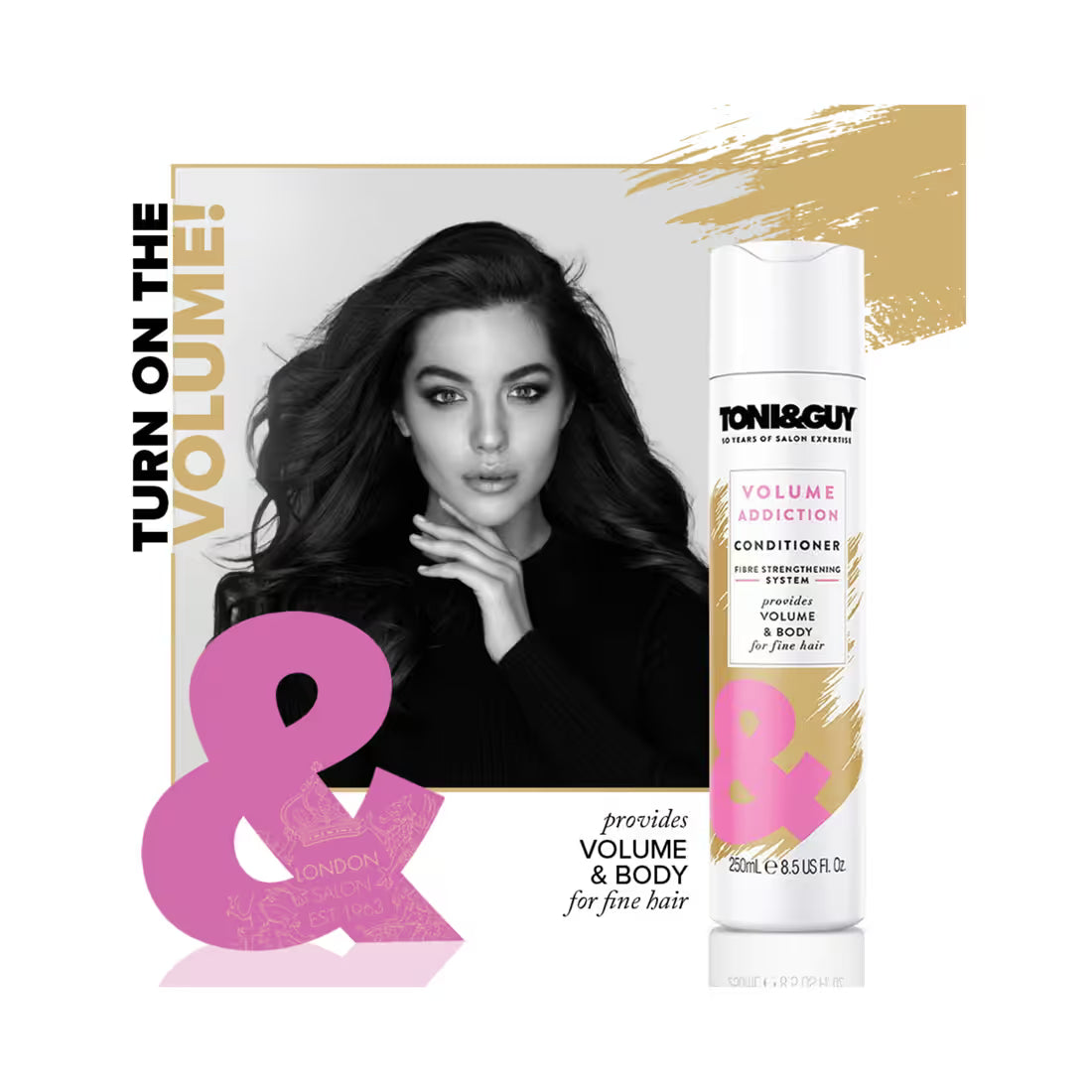 Toni&Guy Volume Addiction Conditioner for Fine Hair – 250ml