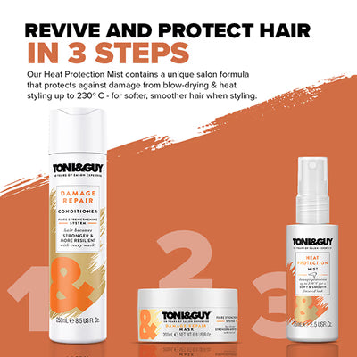 Toni&Guy Heat Protection Mist Hair Spray – 75ml