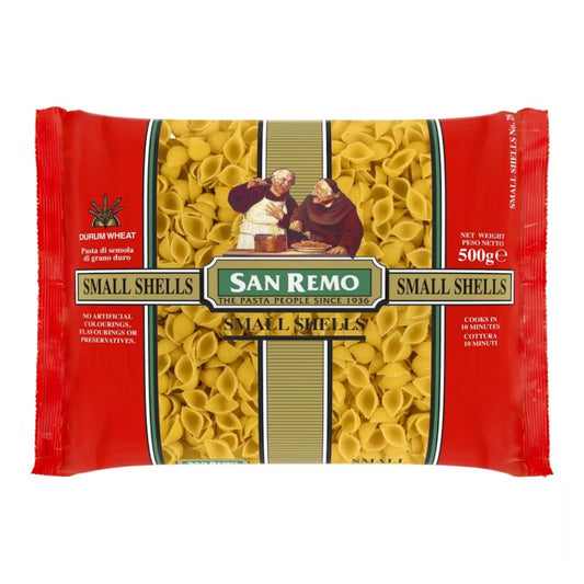 San Remo Small Shells Pasta, 500g