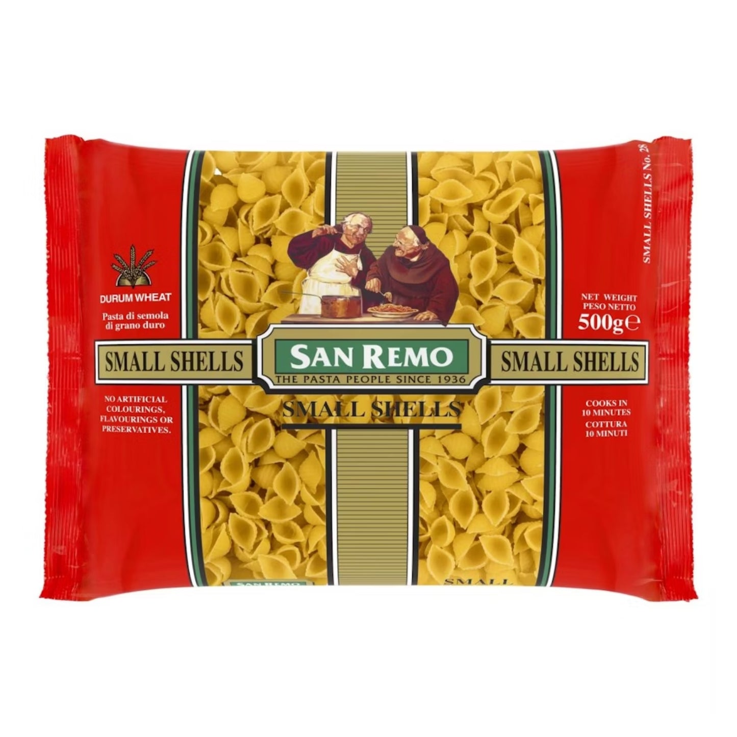 San Remo Small Shells Pasta, 500g