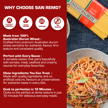 San Remo - Spaghetti Pasta (500g)