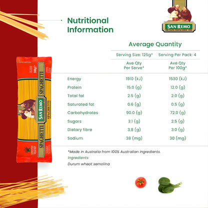 San Remo - Spaghetti Pasta (500g)